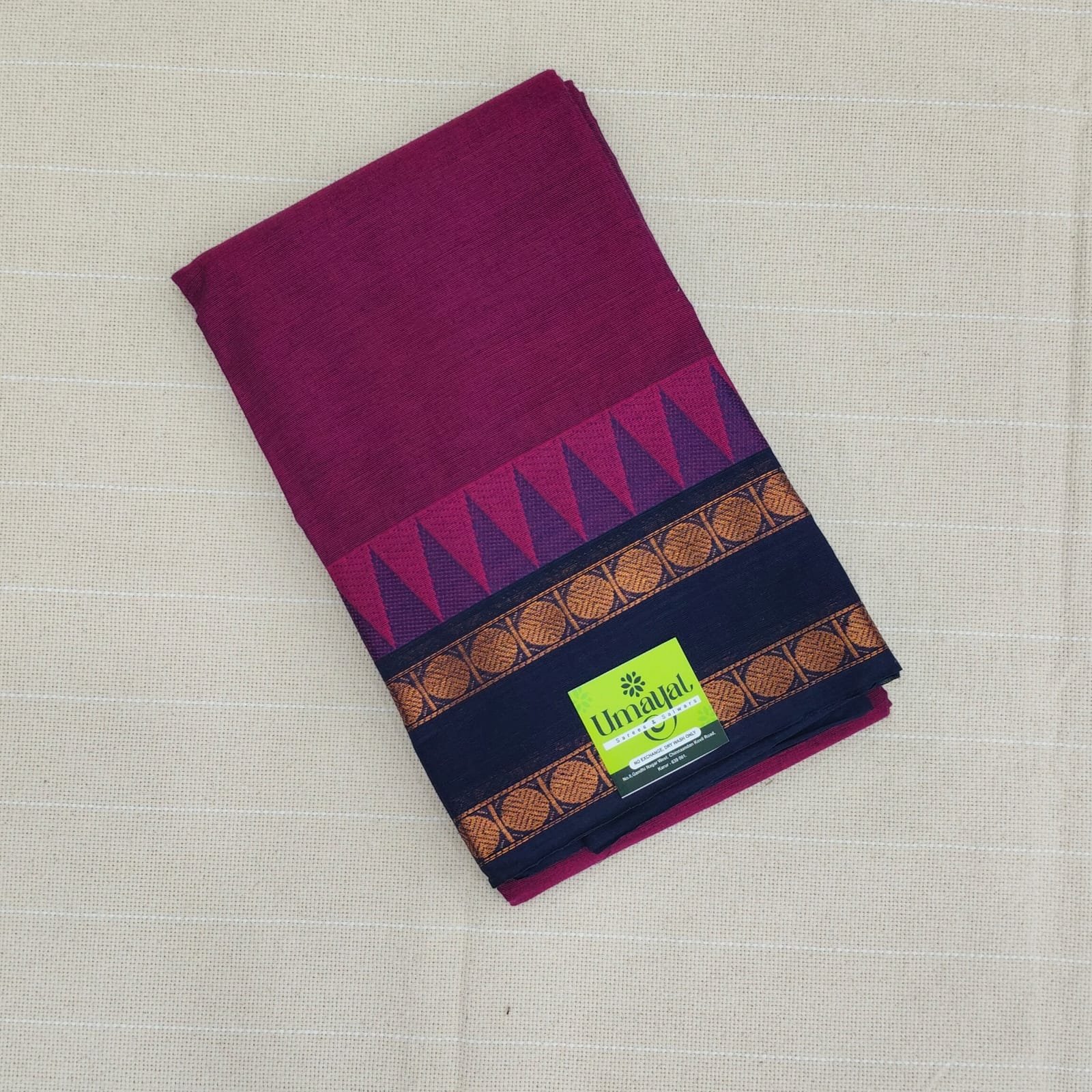 Kanchi Cotton Saree without Blouse