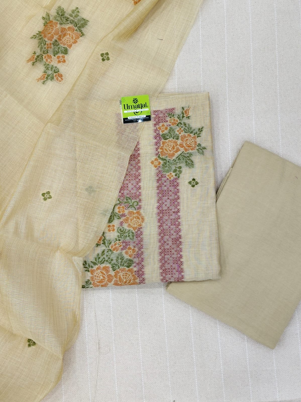 Jamdani Cotton Salwar Materia